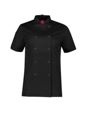 Zest Womens S/S Chef Jacket - Image 4