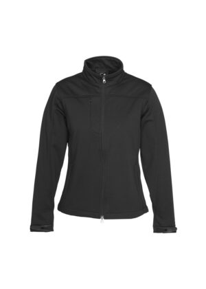 Ladies Plain Soft Shell Jacket - Image 2