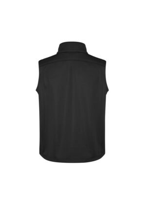 Mens Plain Soft Shell Vest - Image 3
