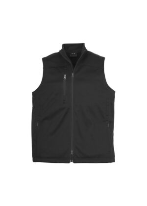 Mens Plain Soft Shell Vest - Image 2
