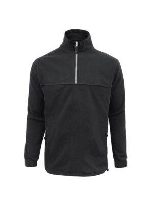 Heavy 1/2 Zip Fleece Top - Image 2