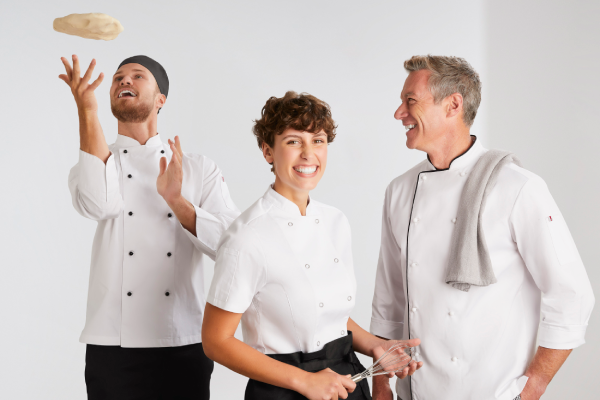 image of aprons and hospitality uniforms to show hospitality category