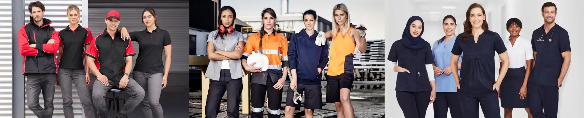 Image of workwear sportswear hi vis workwear corporate clothing groups.