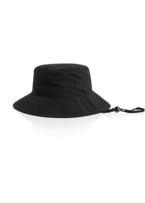 Nylon Wide Brim Bucket Hat - Image 6