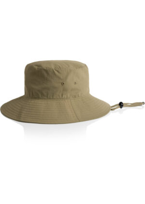 Nylon Wide Brim Bucket Hat - Image 4