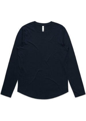Womens Maple Curve L/S Tee - Image 4