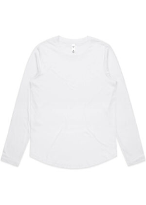 Womens Maple Curve L/S Tee - Image 2