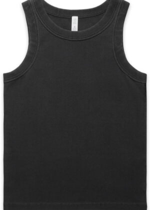 Womens Faded Organic Rib Tank - Image 7