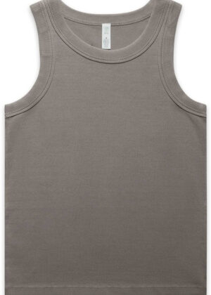 Womens Faded Organic Rib Tank - Image 5