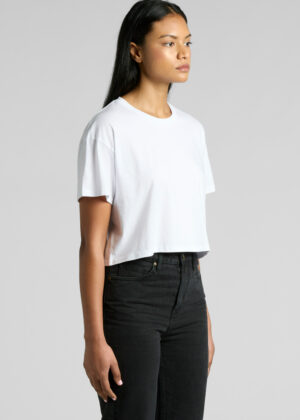 Womens Classic Crop Tee - Image 3