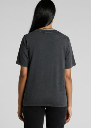Womens Stone Wash Heavy Tee - Image 4