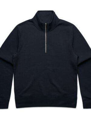 Womens Stencil Half Zip Crew - Image 10