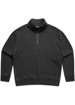 Womens Relax Faded Half Zip - Image 7