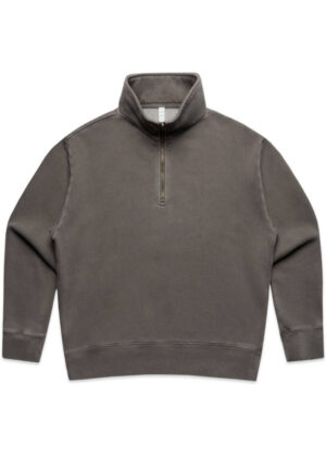 Womens Relax Faded Half Zip - Image 5