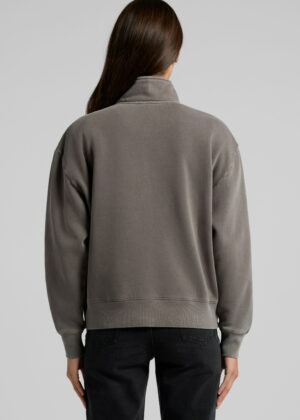 Womens Relax Faded Half Zip - Image 3