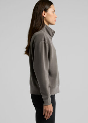 Womens Relax Faded Half Zip - Image 4