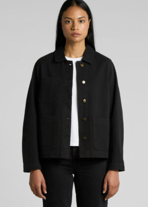 Womens Canvas Chore Jacket