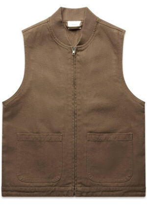Womens Canvas Heavy Vest - Image 10