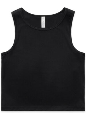 Womens Active Crop Tank - Image 5
