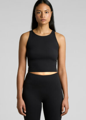Womens Active Crop Tank