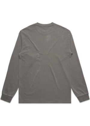 Mens Heavy Faded L/S Tee - Image 5