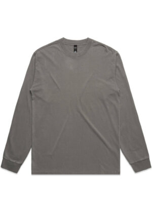 Mens Heavy Faded L/S Tee - Image 4