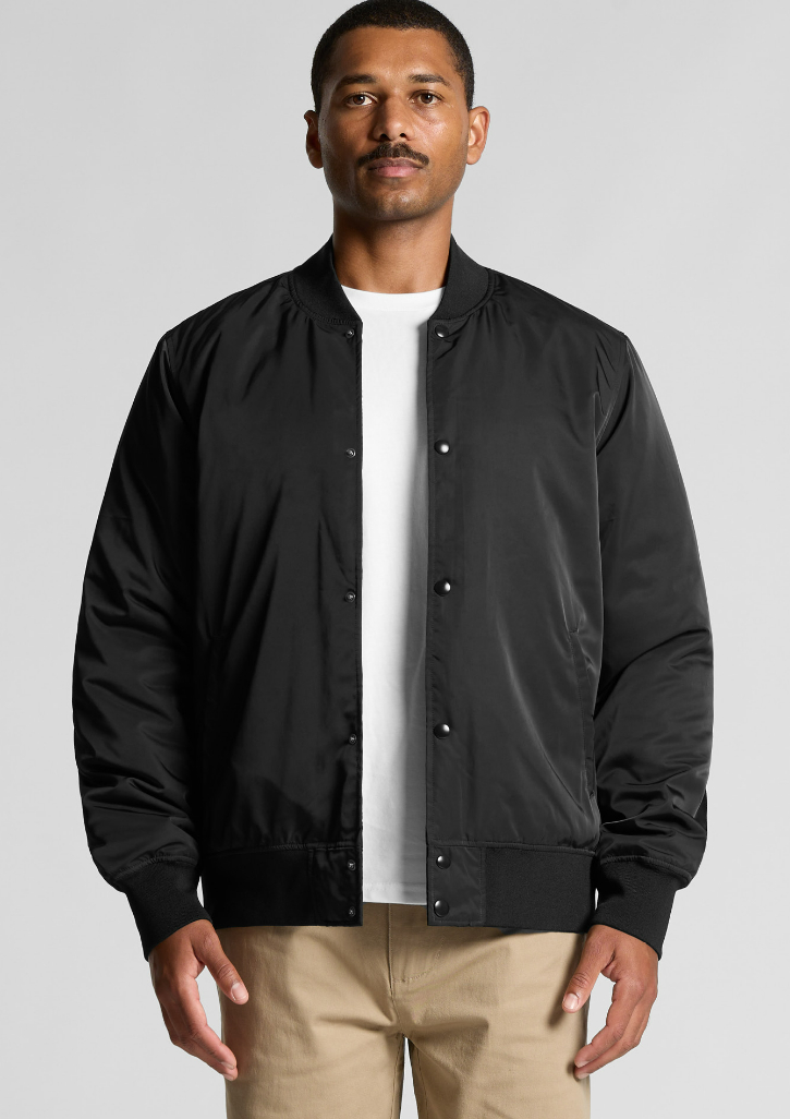 Mens College Bomber Jacket - The Uniform Factory