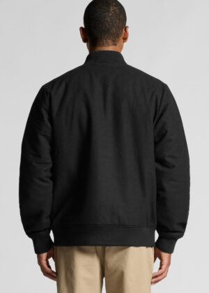 Mens Felt Bomber Jacket - Image 3