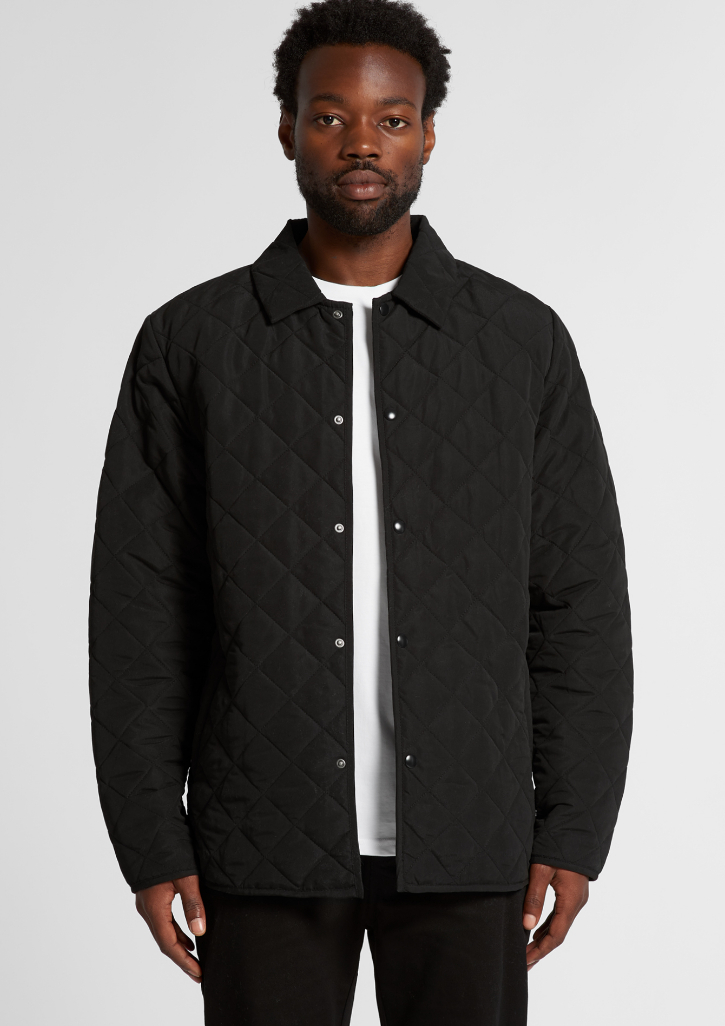 Mens Quilted Jacket - The Uniform Factory