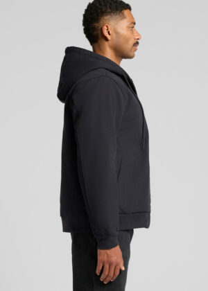 Canvas Bomber Hood Jacket - Image 3