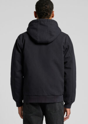 Canvas Bomber Hood Jacket - Image 4