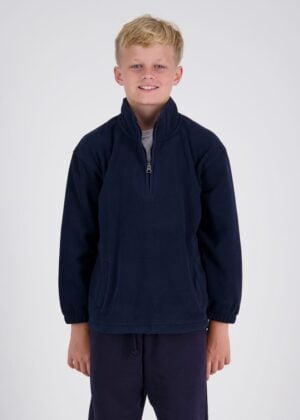 Kids Microfleece Half Zip Top