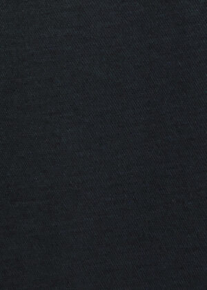 Close-up of dark fabric with a visible weave pattern.