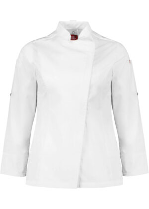 Alfresco Womens Chef L/S Jacket - Image 2