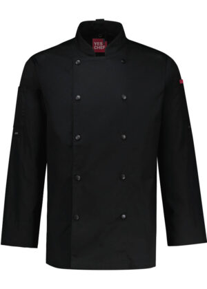 Gusto Mens Cotton L/S Chef Jacket - Image 4