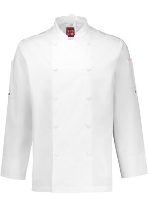 Gusto Mens Cotton L/S Chef Jacket - Image 2