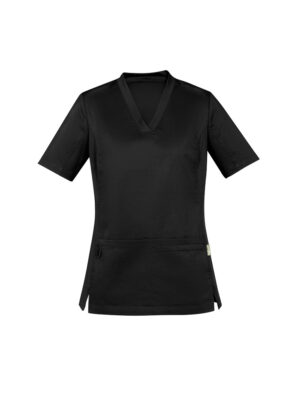 Womens Riley V-Neck Scrub Top - Image 10