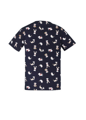 Best Friends Mens Scrub Top - Image 3