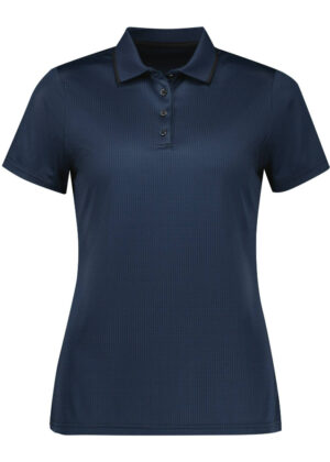 Echo Womens Houndstooth Polo - Image 3