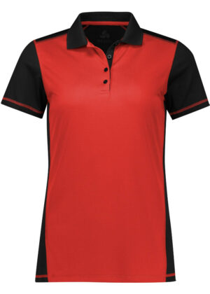 Dart Womens Contrast Panel Polo - Image 8