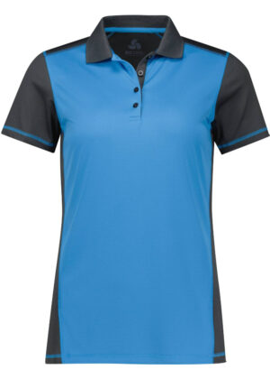 Dart Womens Contrast Panel Polo - Image 6