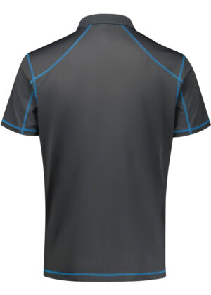 Dart Mens Contrast Panel Polo - Image 7