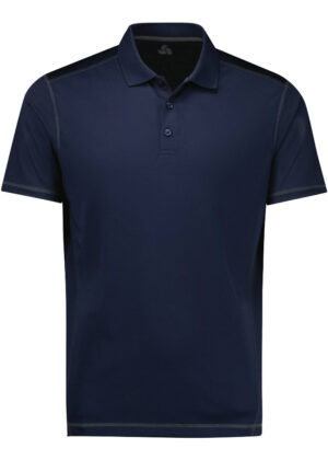 Dart Mens Contrast Panel Polo - Image 4