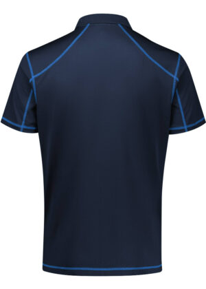 Dart Mens Contrast Panel Polo - Image 3
