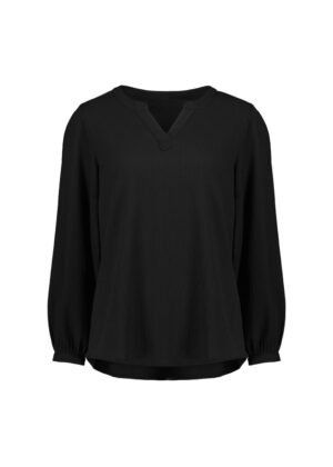 Womens Ruche L/S Blouse - Image 12