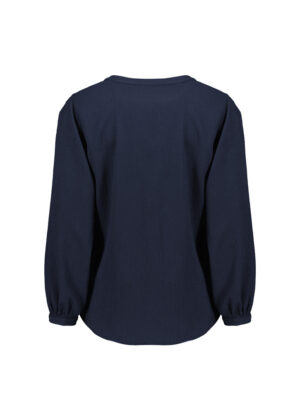 Womens Ruche L/S Blouse - Image 9