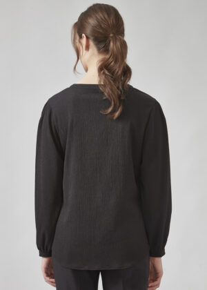 Womens Ruche L/S Blouse - Image 4