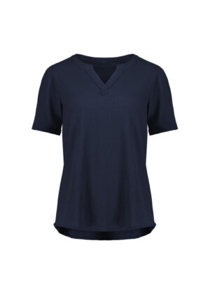 Womens Ruche S/S Blouse - Image 9