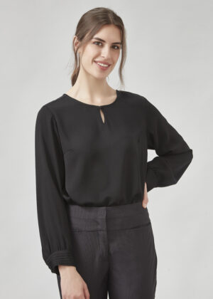 Womens Evelyn L/S Blouse - Image 2