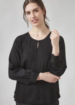 Womens Evelyn L/S Blouse - Image 3